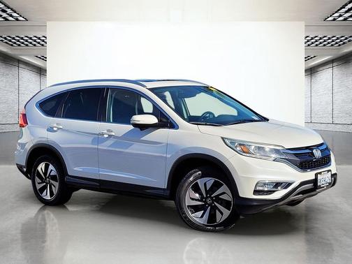 White Diamond Pearl 2016 Honda CR-V Touring