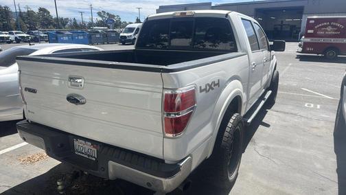 White Platinum Metallic Tri-Coat 2013 Ford F-150 Lariat