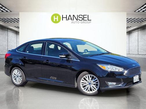 SHADOW BLACK 2017 Ford Focus Titanium