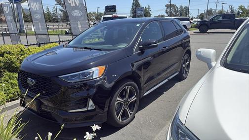 AGATE BLACK METALLIC 2020 Ford Edge ST