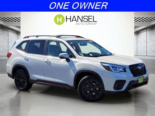 Crystal White Pearl 2020 Subaru Forester Sport