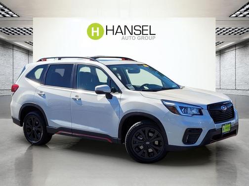 Crystal White Pearl 2020 Subaru Forester Sport