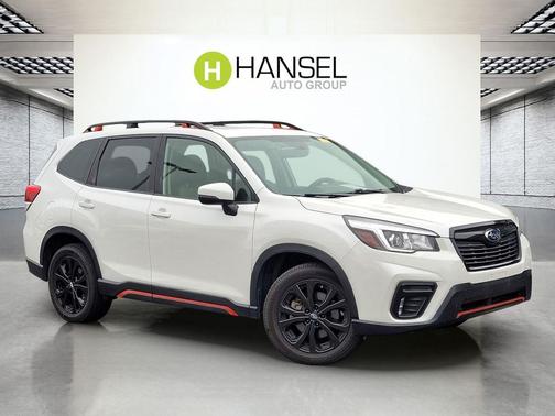 Crystal White Pearl 2020 Subaru Forester Sport
