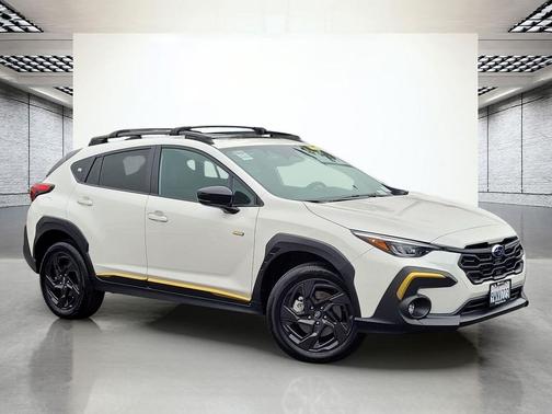 Crystal White Pearl 2025 Subaru Crosstrek Sport