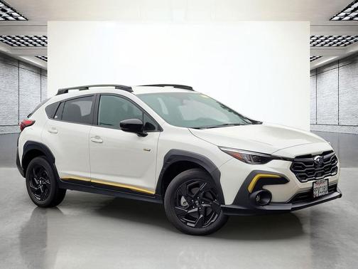 Crystal White Pearl 2024 Subaru Crosstrek Sport