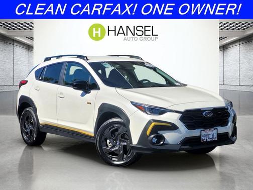 Crystal White Pearl 2024 Subaru Crosstrek Sport