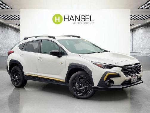 Crystal White Pearl 2024 Subaru Crosstrek Sport