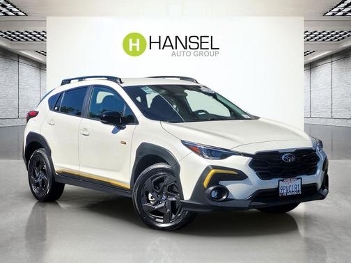 Crystal White Pearl 2024 Subaru Crosstrek Sport
