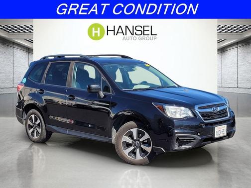 Crystal Black Silica 2018 Subaru Forester 2.5i Premium