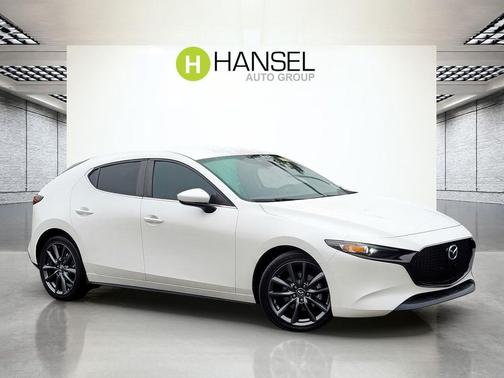 Snowflake White Pearl Mica 2019 Mazda Mazda3 AWD w/Preferred Package