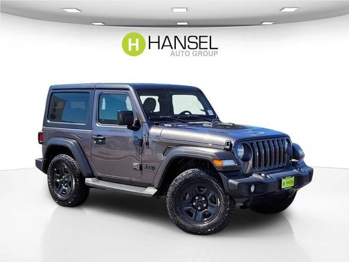 Granite Crystal Metallic Clearcoat 2022 Jeep Wrangler Sport