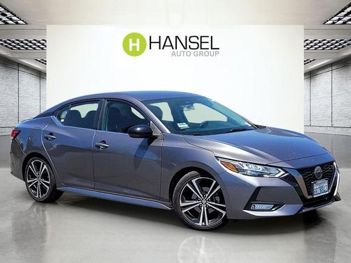 Gun Metallic 2020 Nissan Sentra SR