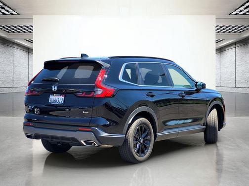 Crystal Black Pearl 2025 Honda CR-V Hybrid Sport AWD
