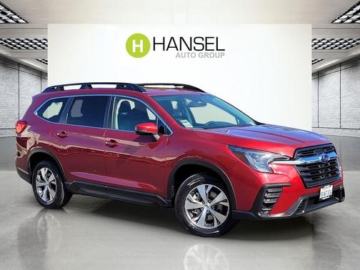 Crimson Red Pearl 2023 Subaru Ascent Premium 8-Passenger