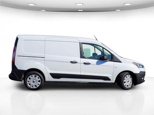 Frozen White 2021 Ford Transit Connect XL Cargo Van