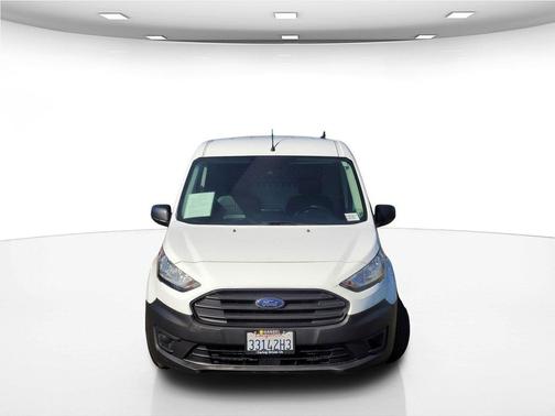Frozen White 2021 Ford Transit Connect XL Cargo Van
