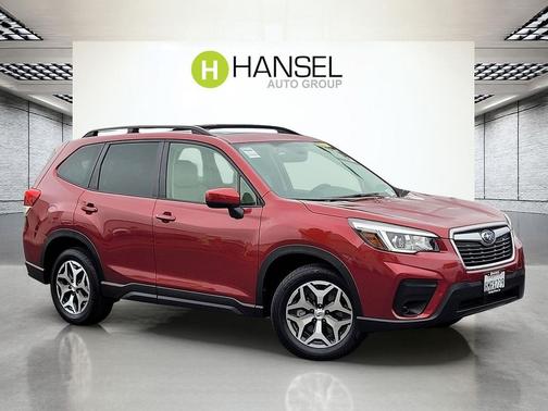 Crimson Red Pearl 2020 Subaru Forester Premium