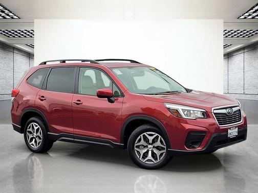 Crimson Red Pearl 2020 Subaru Forester Premium