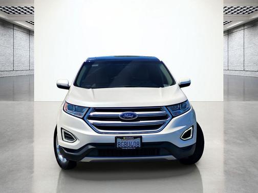 WHITE PLATINUM MET TRI-COAT 2018 Ford Edge SEL