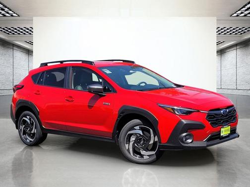 Pure Red 2026 Subaru Crosstrek Hybrid Base