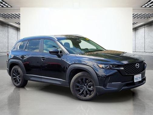 Jet Black Mica 2025 Mazda CX-50 2.5 S Preferred Package