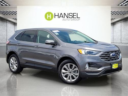CARBONIZED GRAY 2023 Ford Edge Titanium
