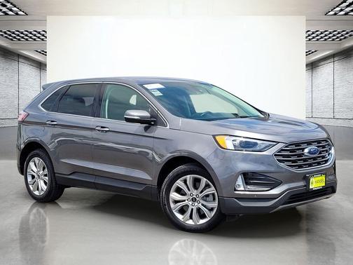 CARBONIZED GRAY 2023 Ford Edge Titanium