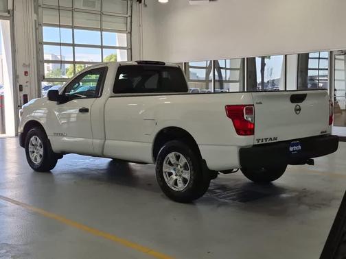 Glacier White 2017 Nissan Titan S