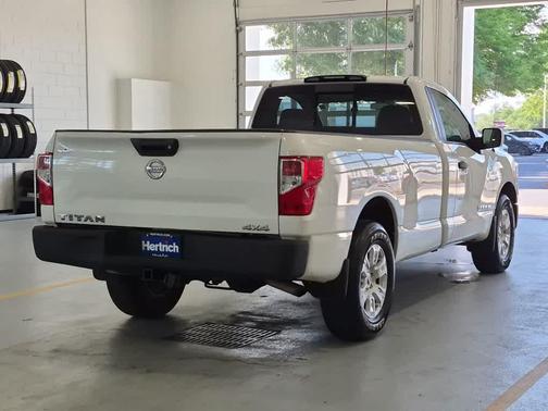 Glacier White 2017 Nissan Titan S