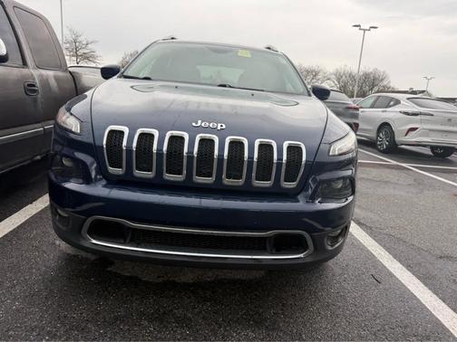 Patriot Blue Pearlcoat 2018 Jeep Cherokee Limited