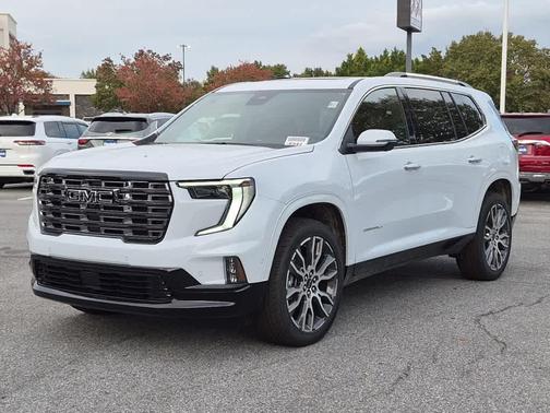 Glacier White Tricoat 2027 GMC Acadia Denali