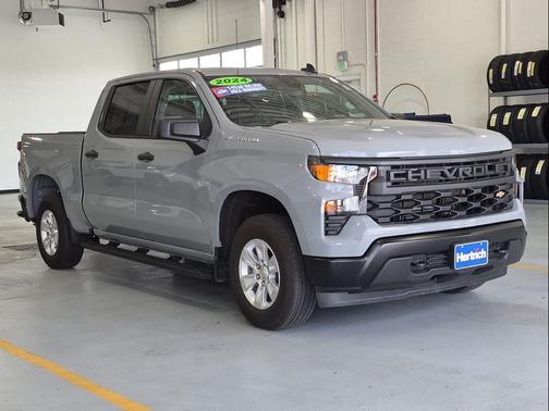 Slate Gray Metallic 2024 Chevrolet Silverado 1500 WT
