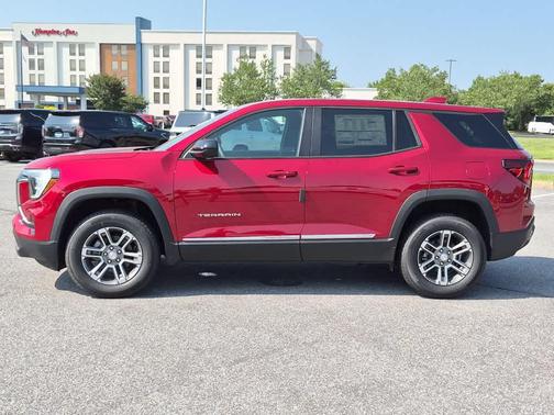 Volcanic Red Tintcoat 2026 GMC Terrain FWD Elevation