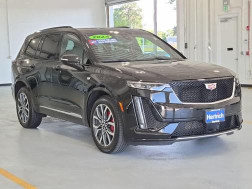 Stellar Black Metallic 2024 Cadillac XT6 Sport AWD