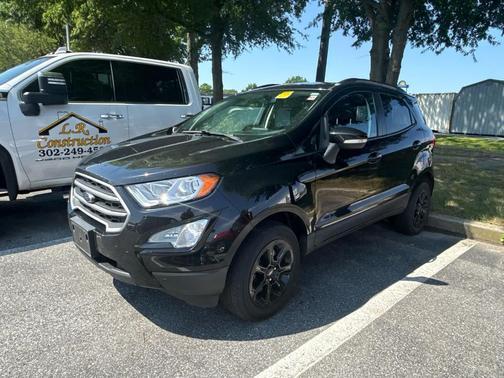 Shadow Black 2022 Ford EcoSport SE
