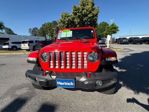 Firecracker Red Clearcoat 2023 Jeep Wrangler Rubicon