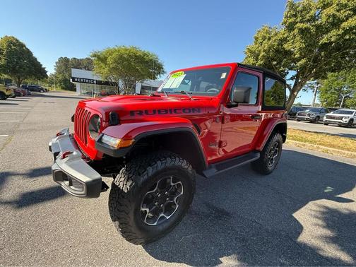 Firecracker Red Clearcoat 2023 Jeep Wrangler Rubicon