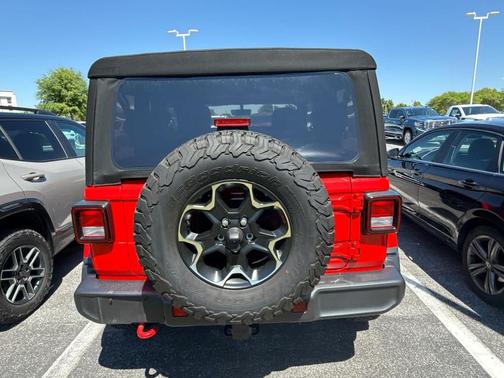 Firecracker Red Clearcoat 2023 Jeep Wrangler Rubicon