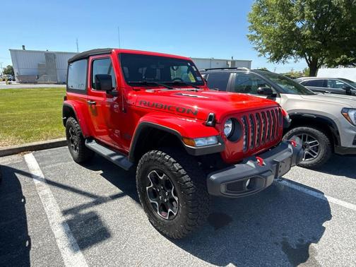 Firecracker Red Clearcoat 2023 Jeep Wrangler Rubicon