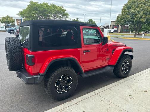 Firecracker Red Clearcoat 2023 Jeep Wrangler Rubicon