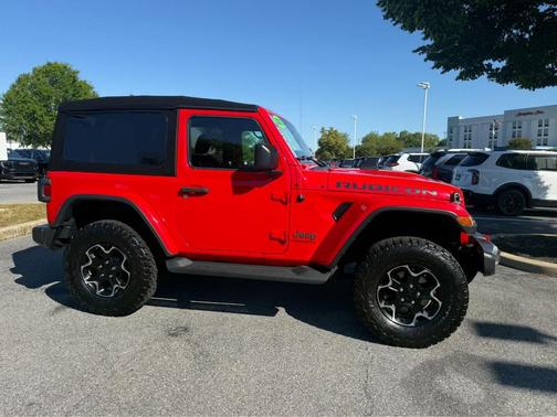 Firecracker Red Clearcoat 2023 Jeep Wrangler Rubicon