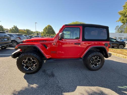 Firecracker Red Clearcoat 2023 Jeep Wrangler Rubicon