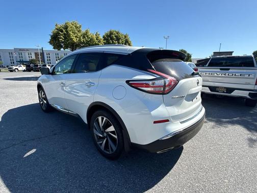 Pearl White 2015 Nissan Murano Platinum