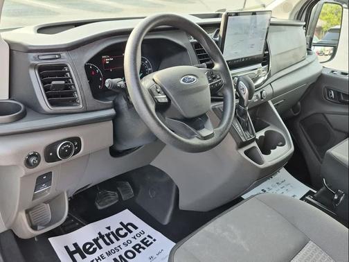 Oxford White 2023 Ford Transit-350 XLT