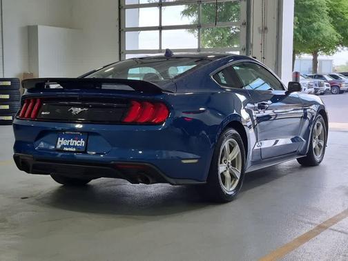 Atlas Blue Metallic 2022 Ford Mustang EcoBoost
