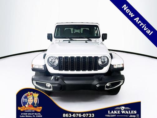 Bright White Clearcoat 2024 Jeep Gladiator Sport S