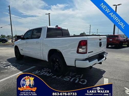 Bright White Clearcoat 2021 RAM 1500 Big Horn/Lone Star