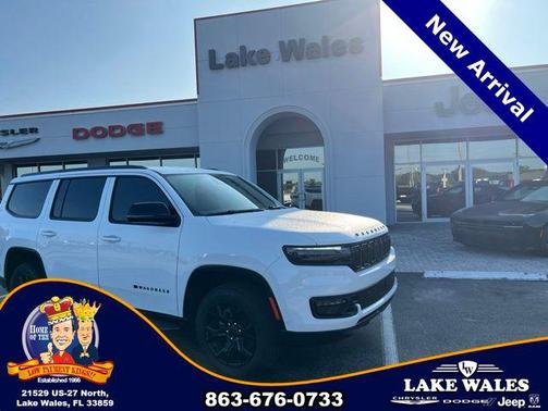 Bright White Clearcoat 2025 Jeep Wagoneer Series II 4x4