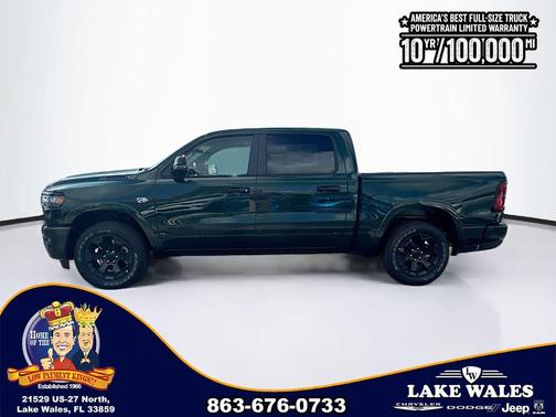 Serrano Green Metallic 2026 RAM 1500 Big Horn/Lone Star