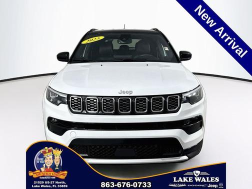 Bright White Clearcoat 2025 Jeep Compass Limited